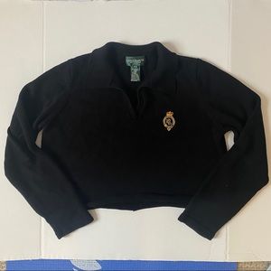 Ralph Lauren cropped knit sweater